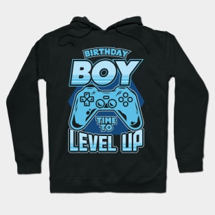 Birthday Boy Time to Level Up Video Gamer Hoodie